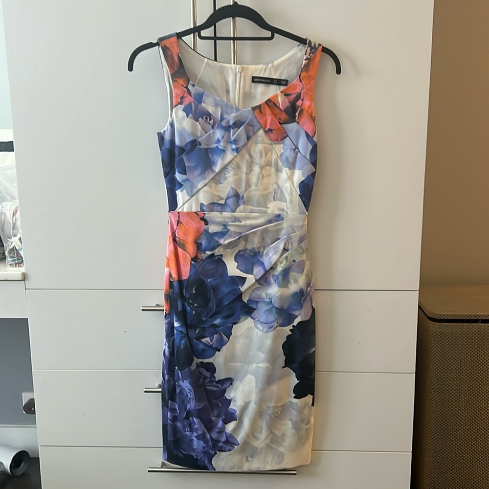 Karen Millen flower dress size 4
